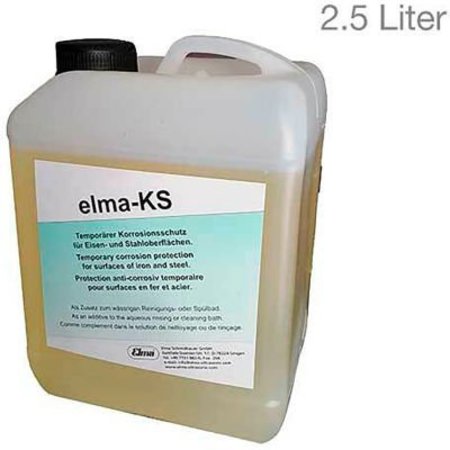 TOVATECH Elma KS Ultrasonic Cleaning Solution, 9 pH, 2.5 L 800 0320